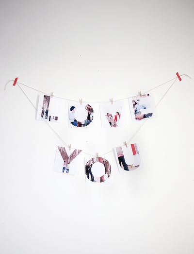 "I Love You" Photo Banner