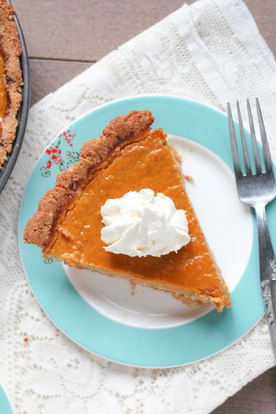 Healthier Low-Fat Pumpkin Pie Healthier Low-Fat Pumpkin Pie