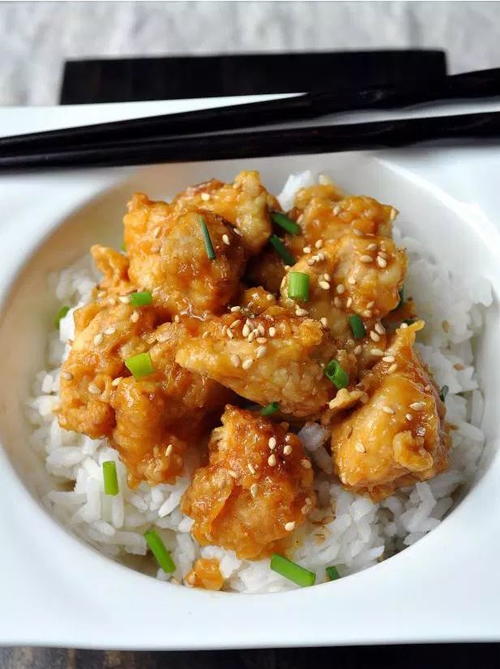 Oven Baked Orange Chicken