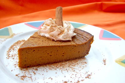 Crustless Pumpkin Pie