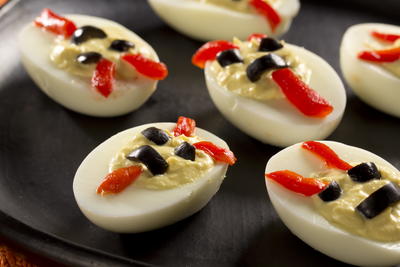 Dracula's Devilish Eggs