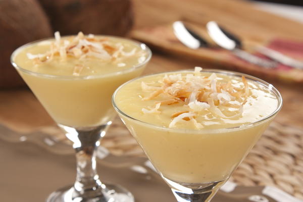 Easy Coconut Pudding EDR Easy Coconut Pudding