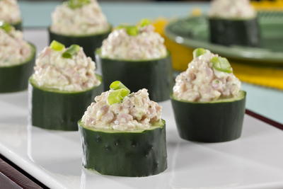 Easy Cucumber Cups
