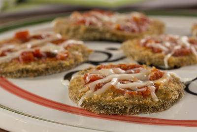 Eggplant Pizza Chips
