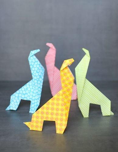 Easy Origami Giraffe Easy Origami Giraffe