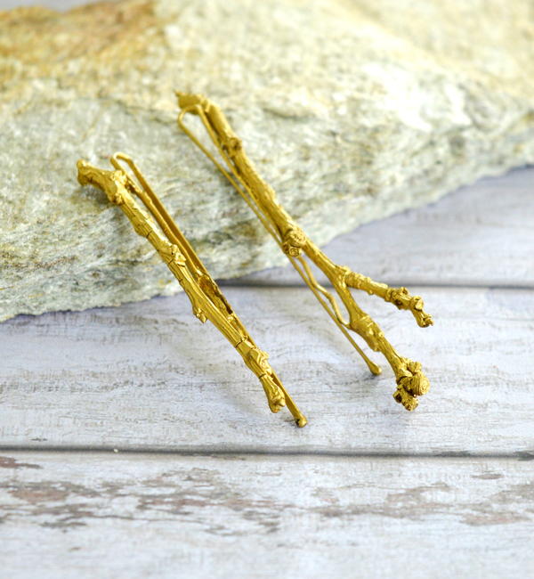 Woodland Goddess DIY Hairpins