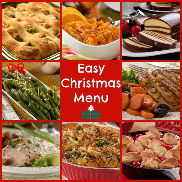 World's Easiest Christmas Dinner Menu Easy Menu For Christmas Dinner