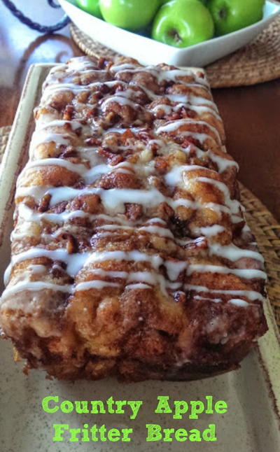 Awesome Country Apple Fritter Bread Awesome Country Apple Fritter Bread