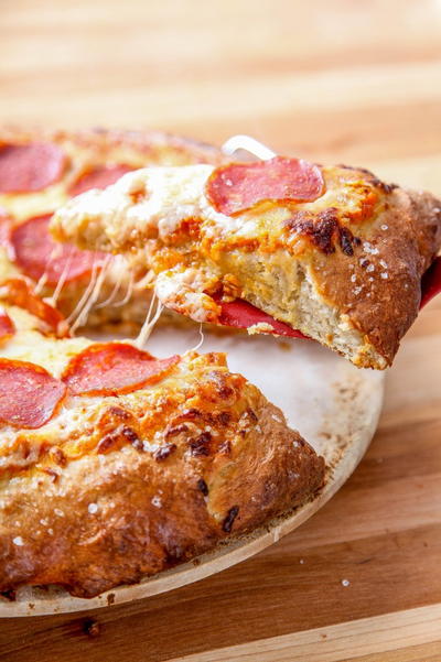 Pretzel Crust Pizza Pretzel Crust Pizza