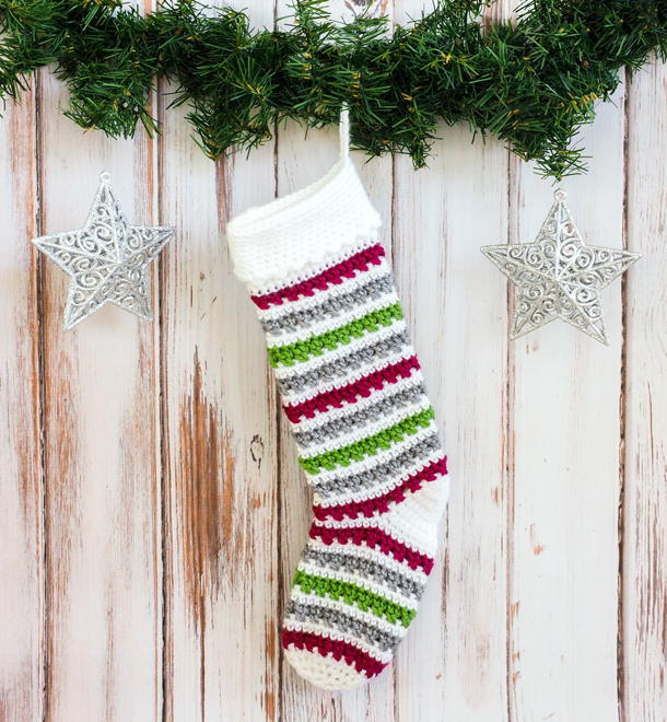 Crochet Christmas Stocking Pattern Crochet Christmas Stocking Pattern