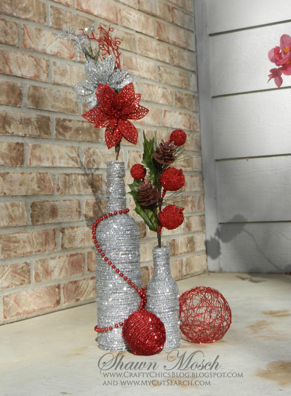 Sparkling Wine Bottle Craft | AllFreeChristmasCrafts.com