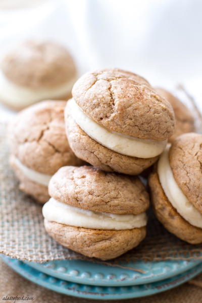 Simple Pumpkin Spice Whoopie Pies Pumpkin Spice Whoopie Pies