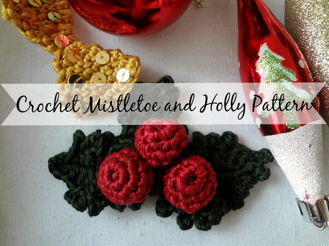 Mistletoe and Holly Pattern