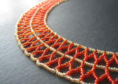 Curved Double Chevron Chain Curved Double Chevron Chain