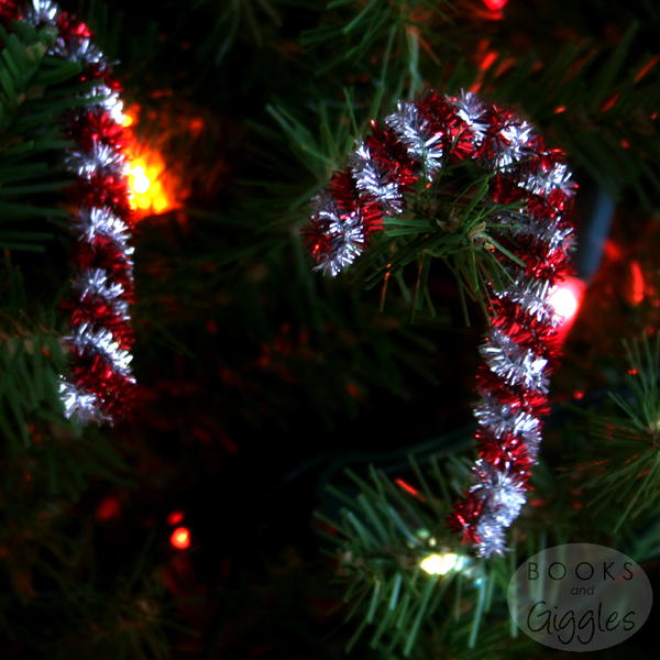 Easy Candy Cane Ornament Easy Candy Cane Ornament