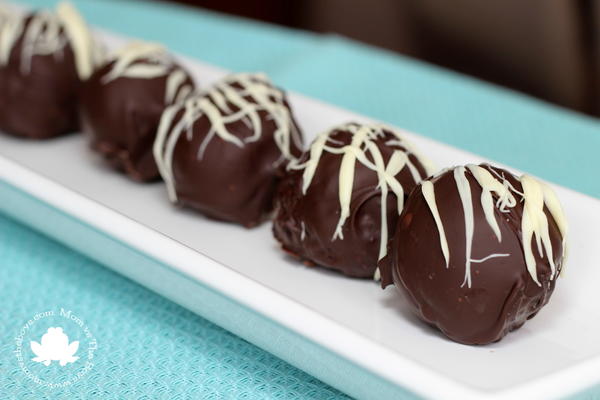 Triple Chocolate Peanut Butter Balls Triple Chocolate Peanut Butter Balls