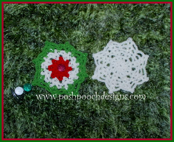 Christmas Star and Snowflake_2