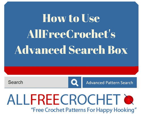 How to Use AllFreeCrochet's Advanced Search Box