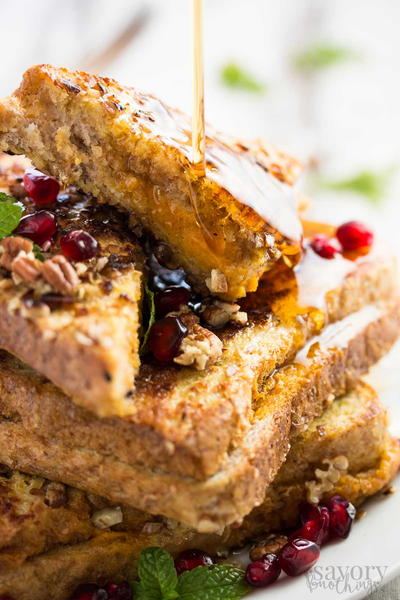 Skinny Crunchy Stuffed Pumpkin French Toast Skinny Crunchy Stuffed Pumpkin French Toast