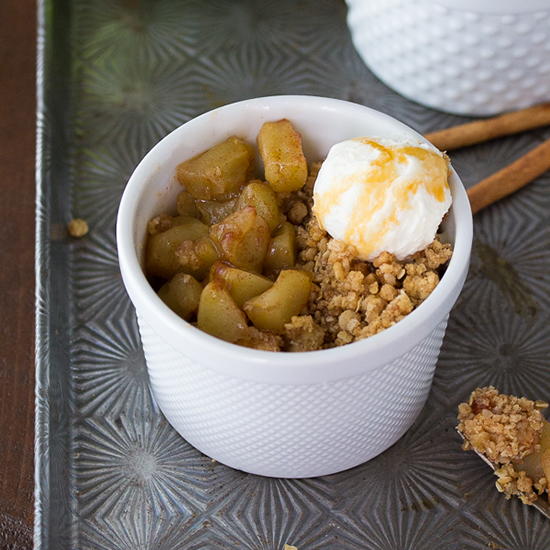 Single Serving Freezer Apple Crisps Single Serving Freezer Apple Crisps