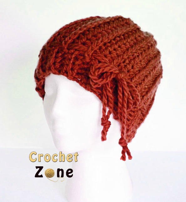 Knit Look Ribbed Hat_1