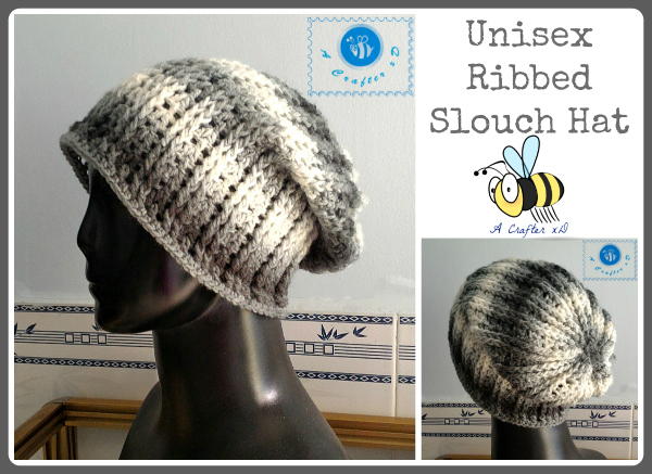 Unisex Ribbed Slouch Hat