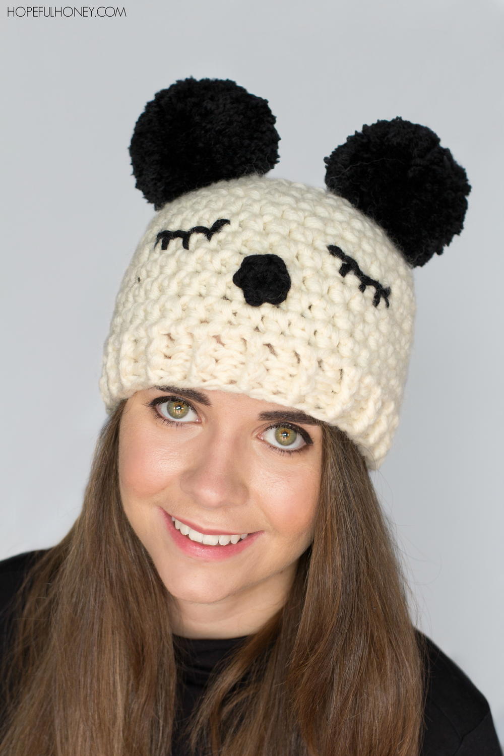 Panda Pom Hat |