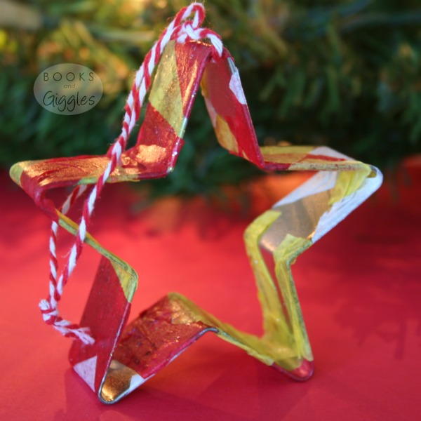 Cookie Cutter Star Ornament Cookie Cutter Star Ornament