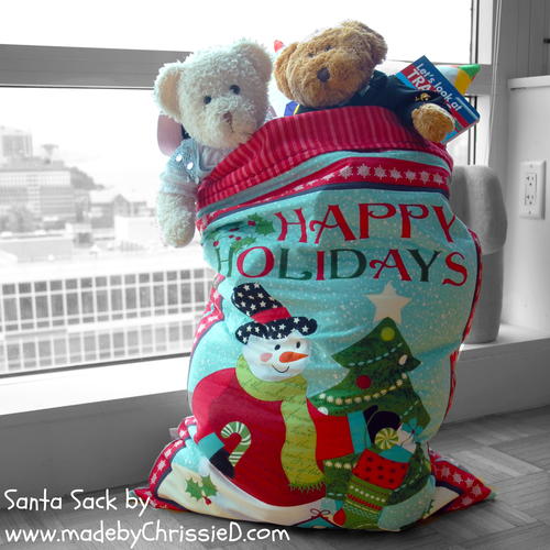 Santa Sack Free Quilting Pattern Santa Sack Free Quilting Pattern