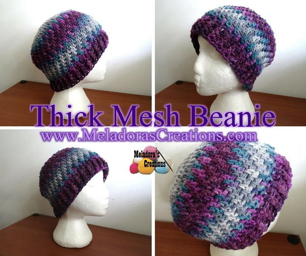 Thick Mesh Beanie