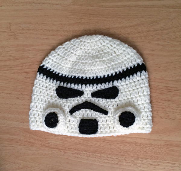 Star Wars Storm Trooper Inspired Beanie_1