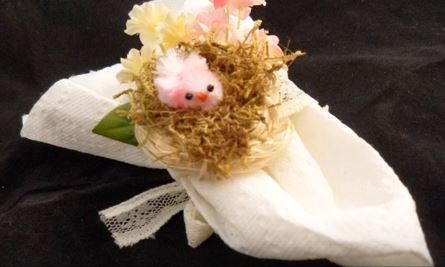 Birds Nest Napkin Ring