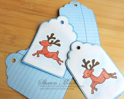 Reindeer Gift Tag