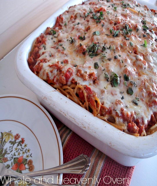 3 Cheese Beef Spaghetti 3 Cheese Beef Spaghetti