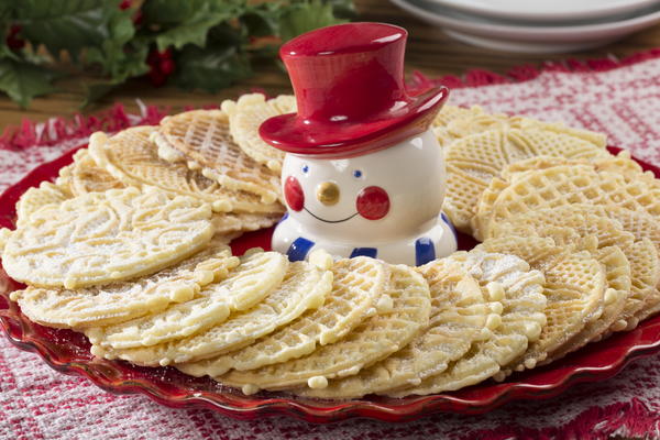Almond Pizzelles