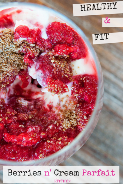 Berries and Cream Parfait Berries and Cream Parfait