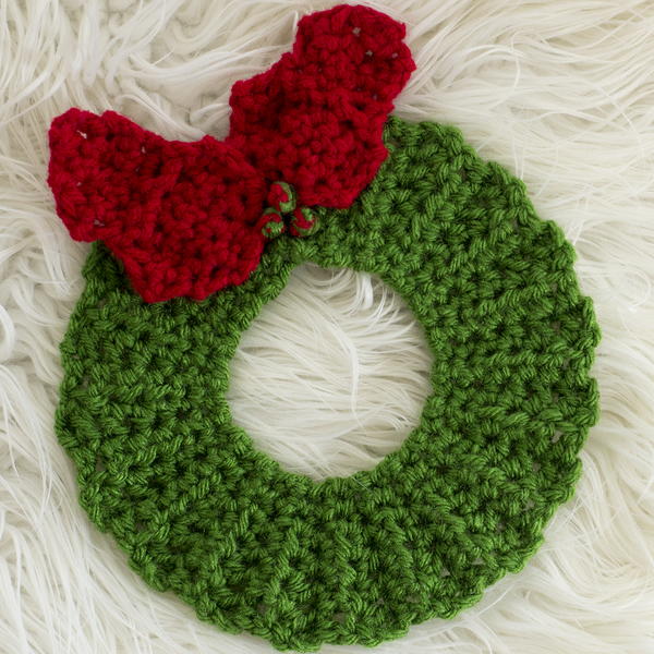 Christmas Wreath Hot Pad Pattern
