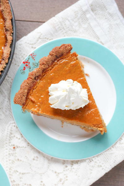 You Won't Believe It's Gluten-Free Pumpkin Pie You Won't Believe It's Gluten-Free Pumpkin Pie