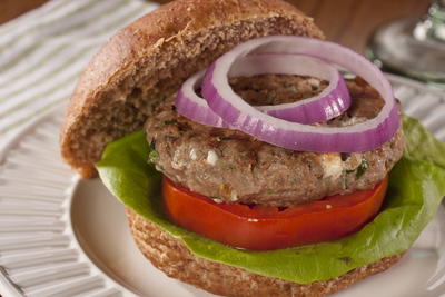 Greek Lamb Burgers