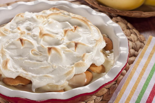 EDR Guilt Free Banana Pudding Pie