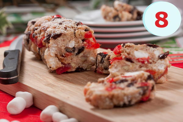 Holiday Cherry Nut Logs Holiday Cherry Nut Log