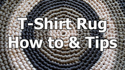 T-Shirt Yarn Round Rug T-Shirt Yarn Round Rug