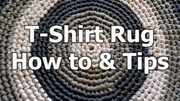 T-Shirt Yarn Round Rug