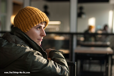 Bulky Mustard Knit Beanie Bulky Mustard Knit Beanie