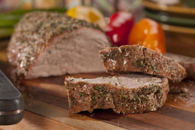 Herb-Crusted Pork Tenderloin
