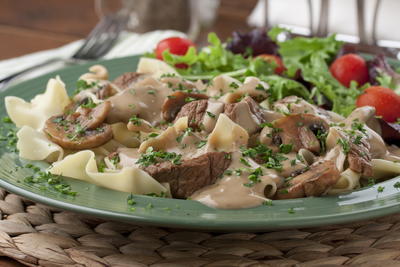 Homestyle Beef Stroganoff