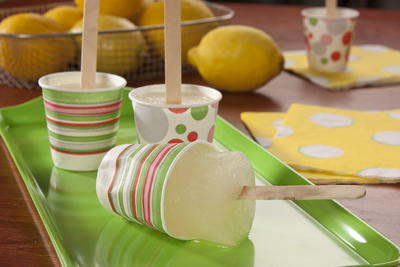 Lemony Freezer Pops