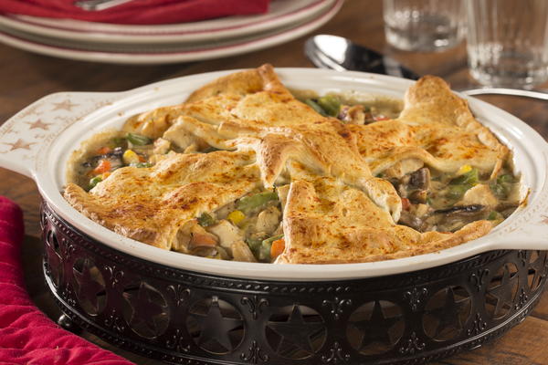 EDR Lighter Chicken Pot Pie