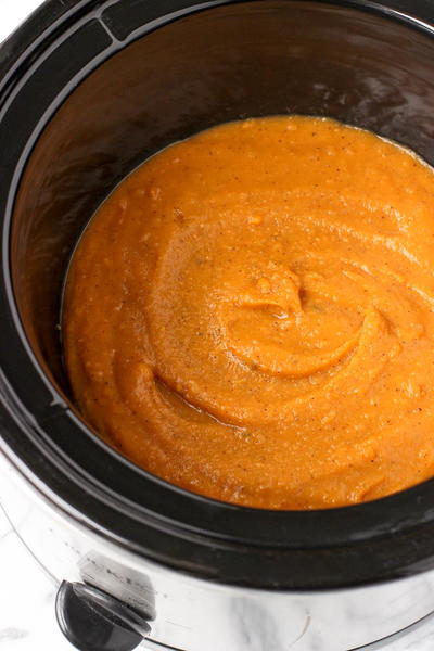 Slow Cooker Sweet Potato Soup Slow Cooker Sweet Potato Soup