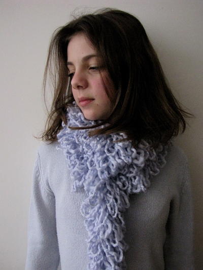Ruffly Scarf Sewing Pattern